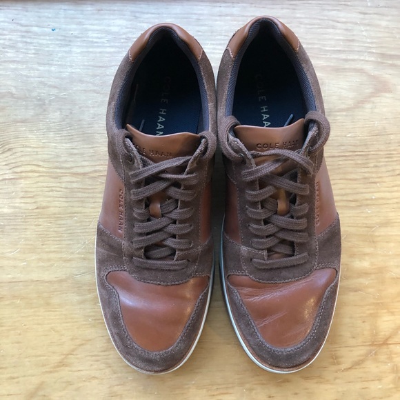 Cole Haan Grand Pro leather sneakers size 10.5 - Picture 3 of 7